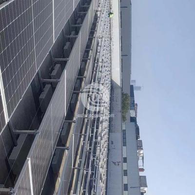Система алюминиевой конструкции солнечной панели с плоской крышей