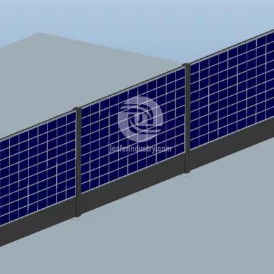 solar wall hanging mounting bracket system